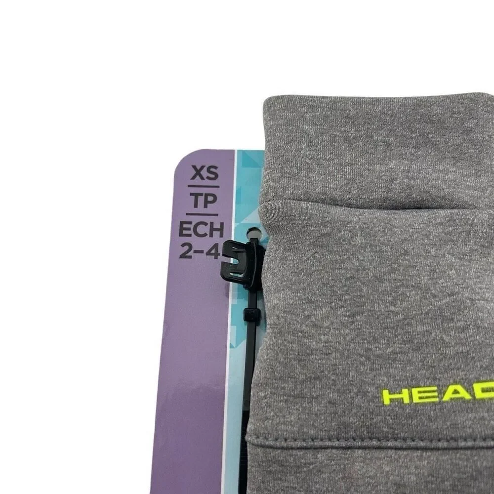HEAD Kids’ Touchscreen Mittens High Grip Stretch Fleece keep Heat In, 2-4 XS,